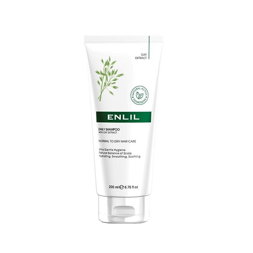 شامپو انلیل حاوی عصاره جو دو سر مناسب موی معمولی تا خشک حجم 200 میل